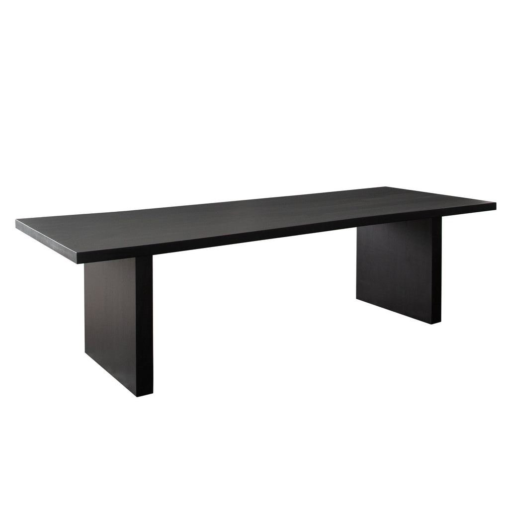 Sonoma 110" Wood Dining Table in Black Finish by Diamond Sofa