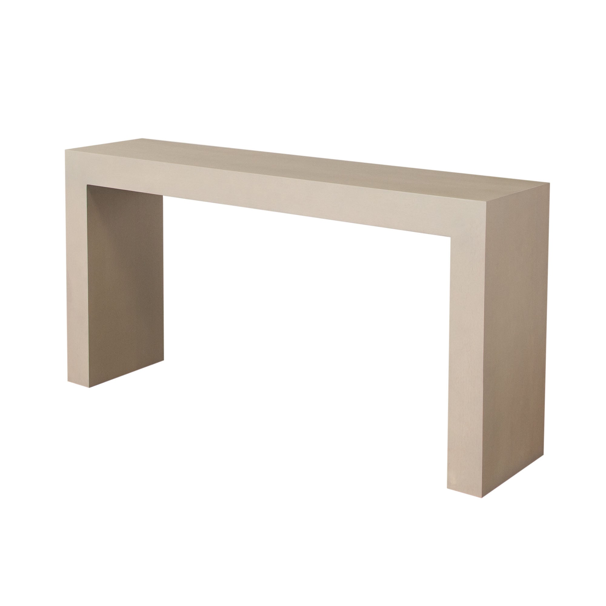 Sonoma 60" Wood Console Table in Light Natural Grey Wash Finish by Diamond Sofa
