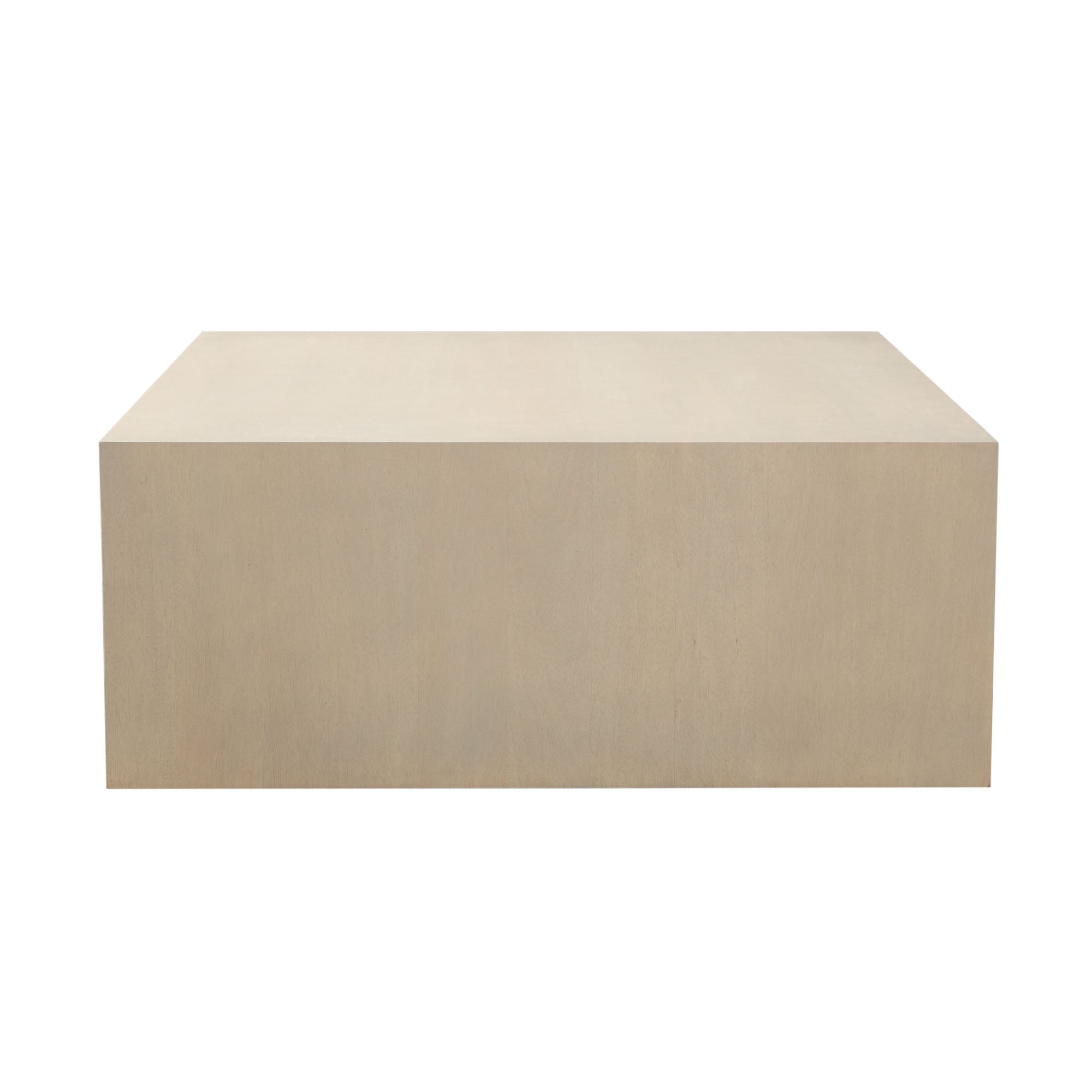 Sonoma 40" Square Wood Cocktail Table in Light Natural Grey Wash Finish by Diamond Sofa