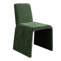 Sona Dining Chair in Spruce Green Fabric by Diamond Sofa