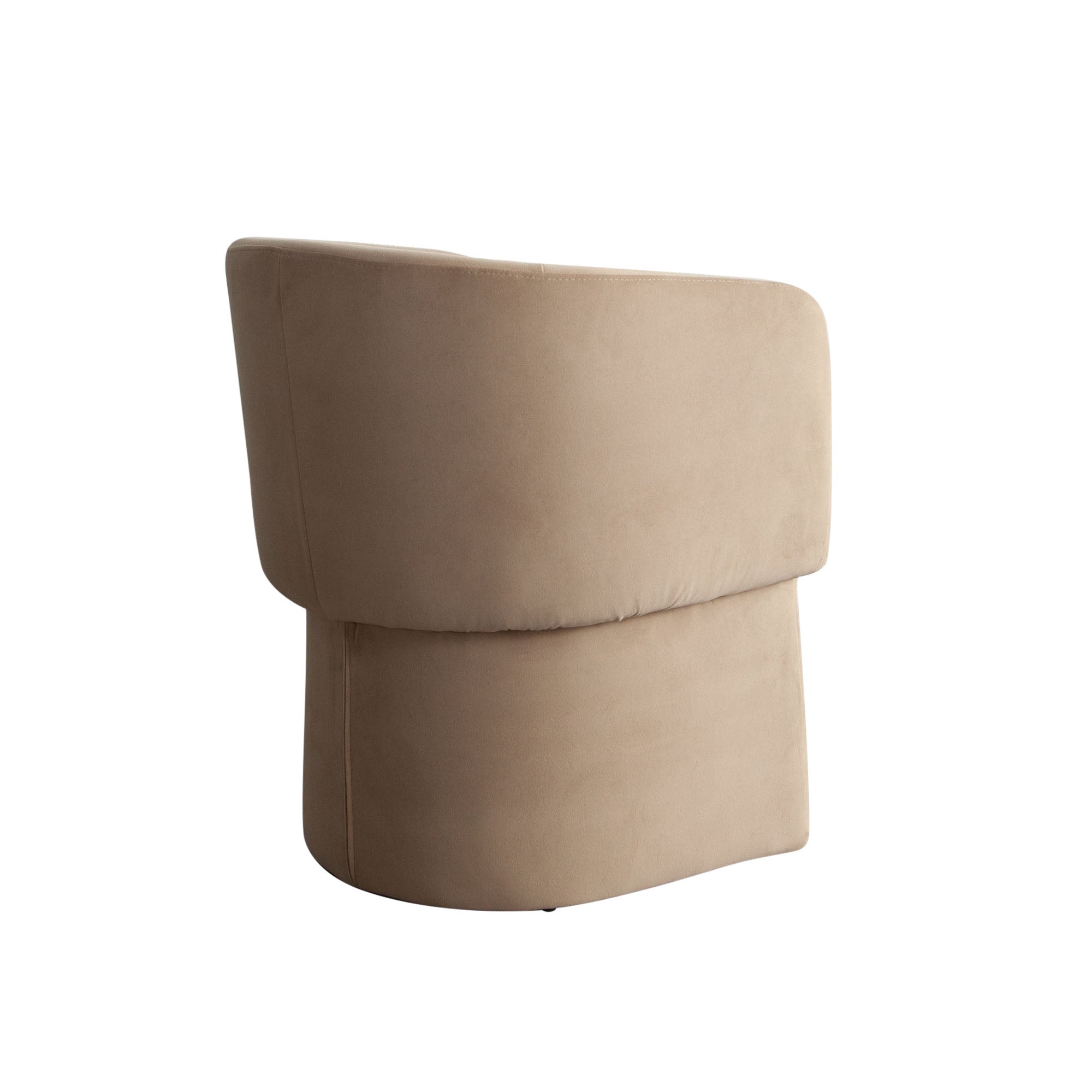 Tess Dining Chair in Camel Performance Velvet by Diamond Sofa