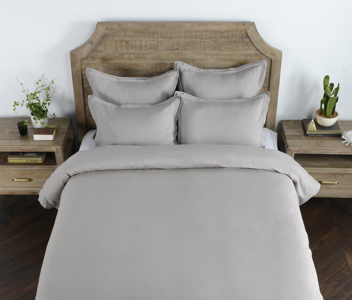 Harlow Gray Queen Duvet 92x90