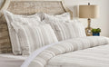 Dale Ivory King Sham 20x36