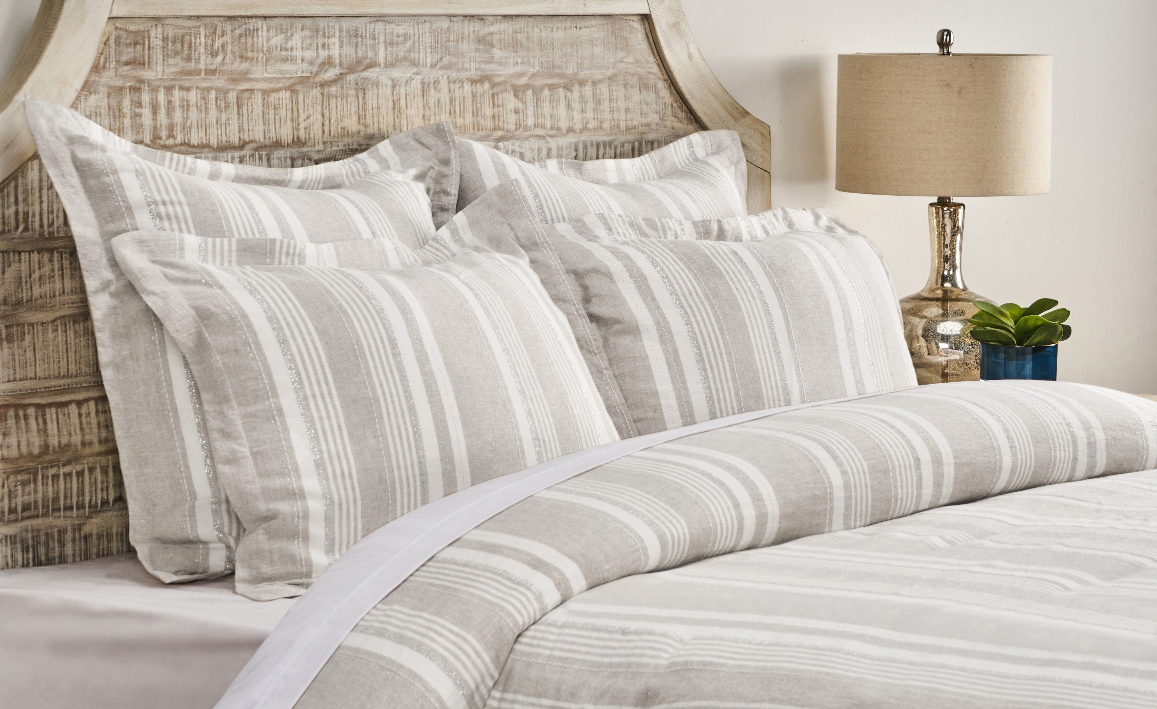 Dale Ivory King Sham 20x36