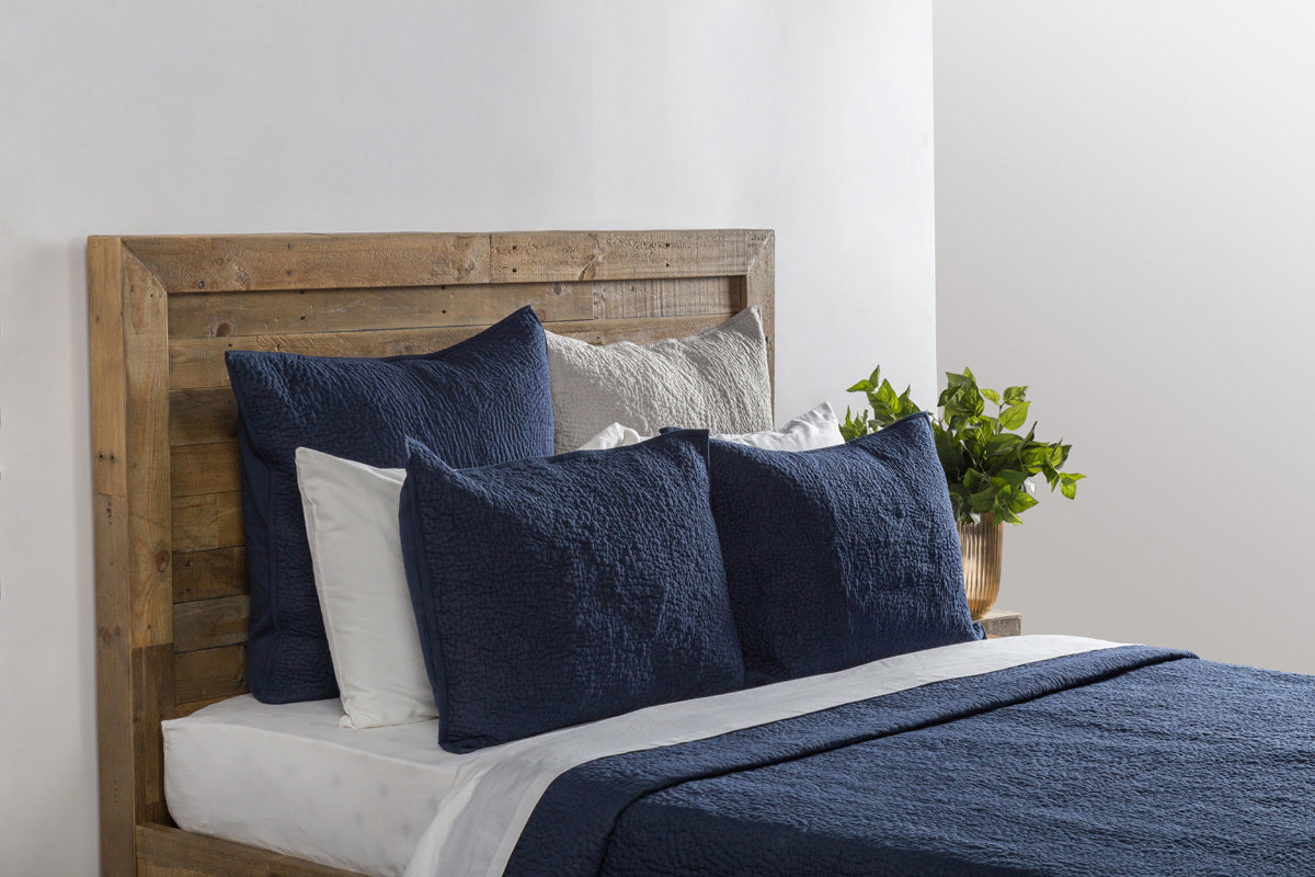 Elara Indigo King Sham 20x36 — view 3