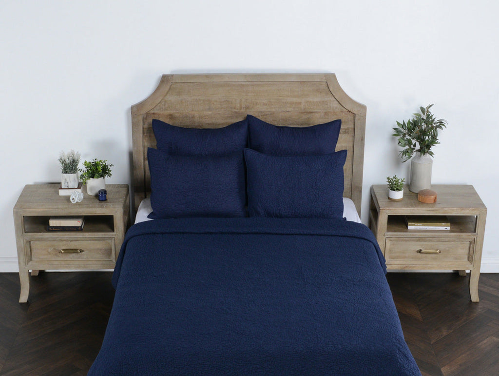 Elara Indigo King Sham 20x36