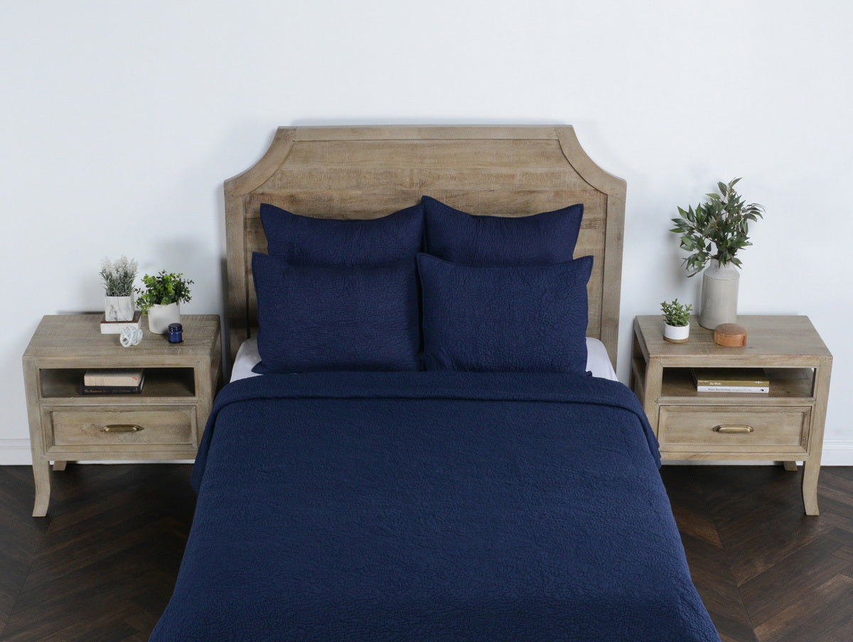Elara Indigo King Sham 20x36