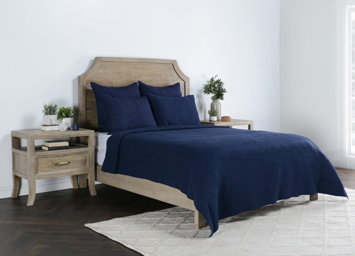 Elara Indigo Standard Sham 20x26 — view 2