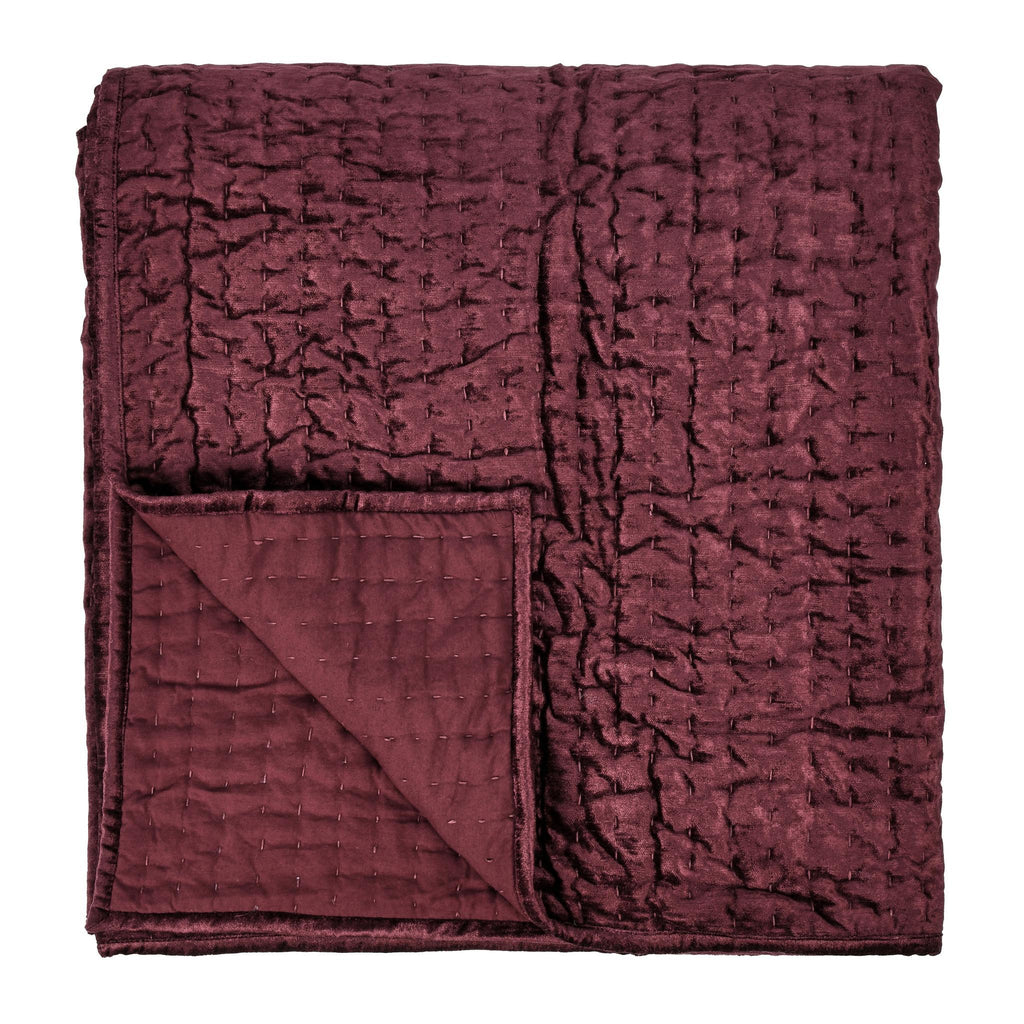 Bari Velvet Port Queen Quilt