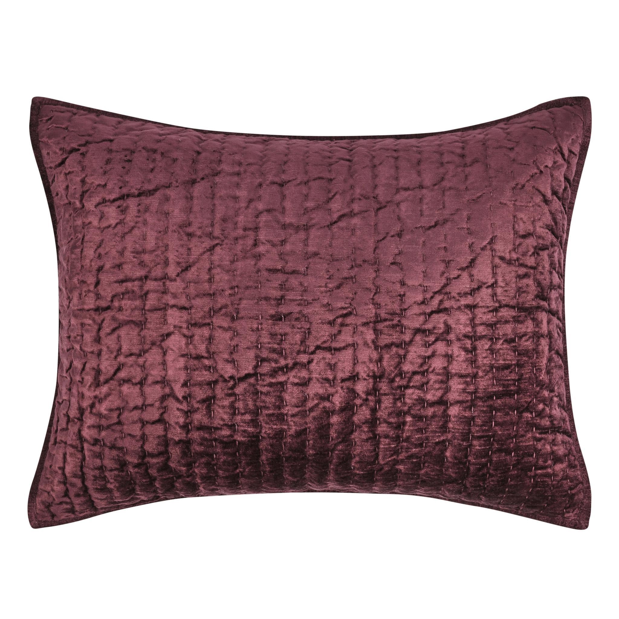 Bari Velvet Port Standard Sham