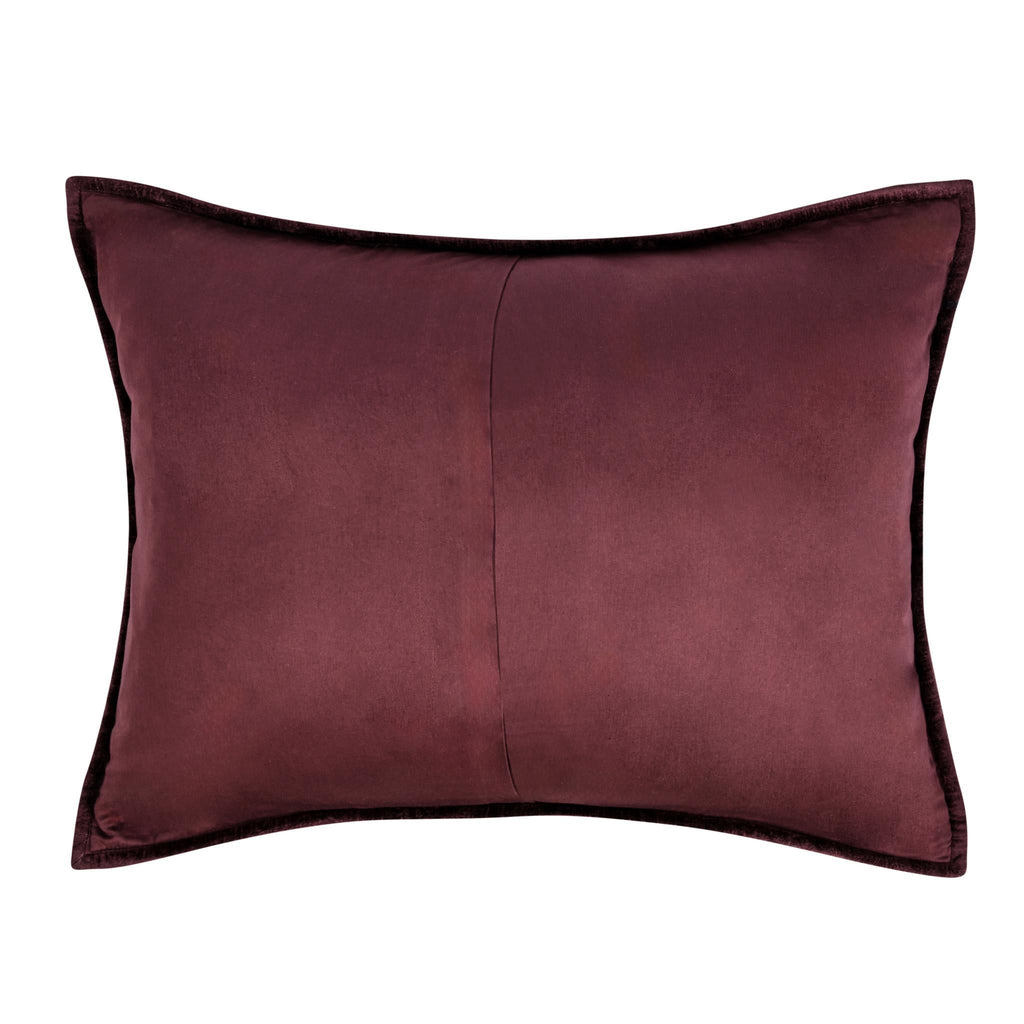 Bari Velvet Port Standard Sham — view 2
