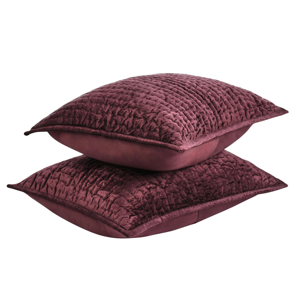 Bari Velvet Port Standard Sham — view 4