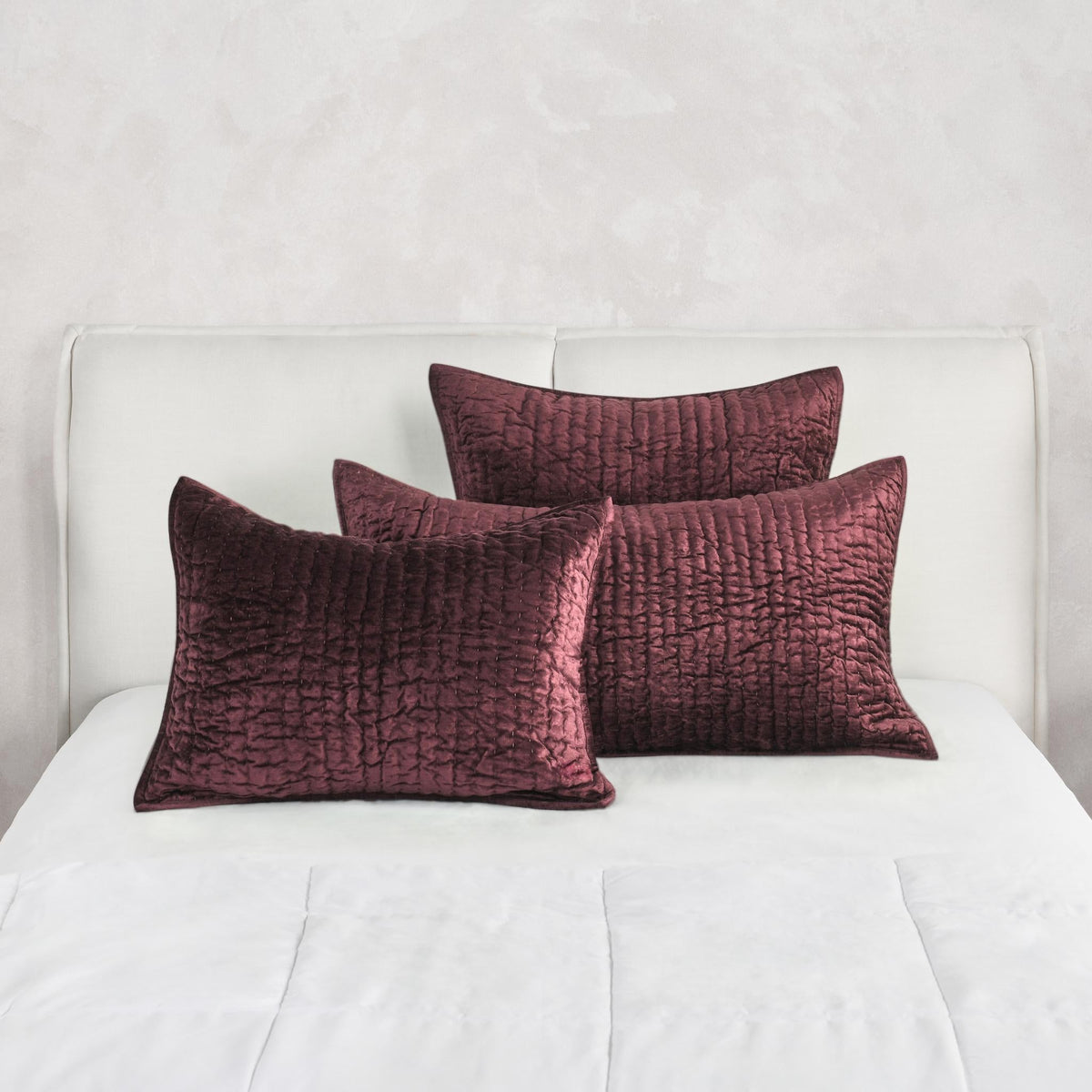 Bari Velvet Port Standard Sham — view 5