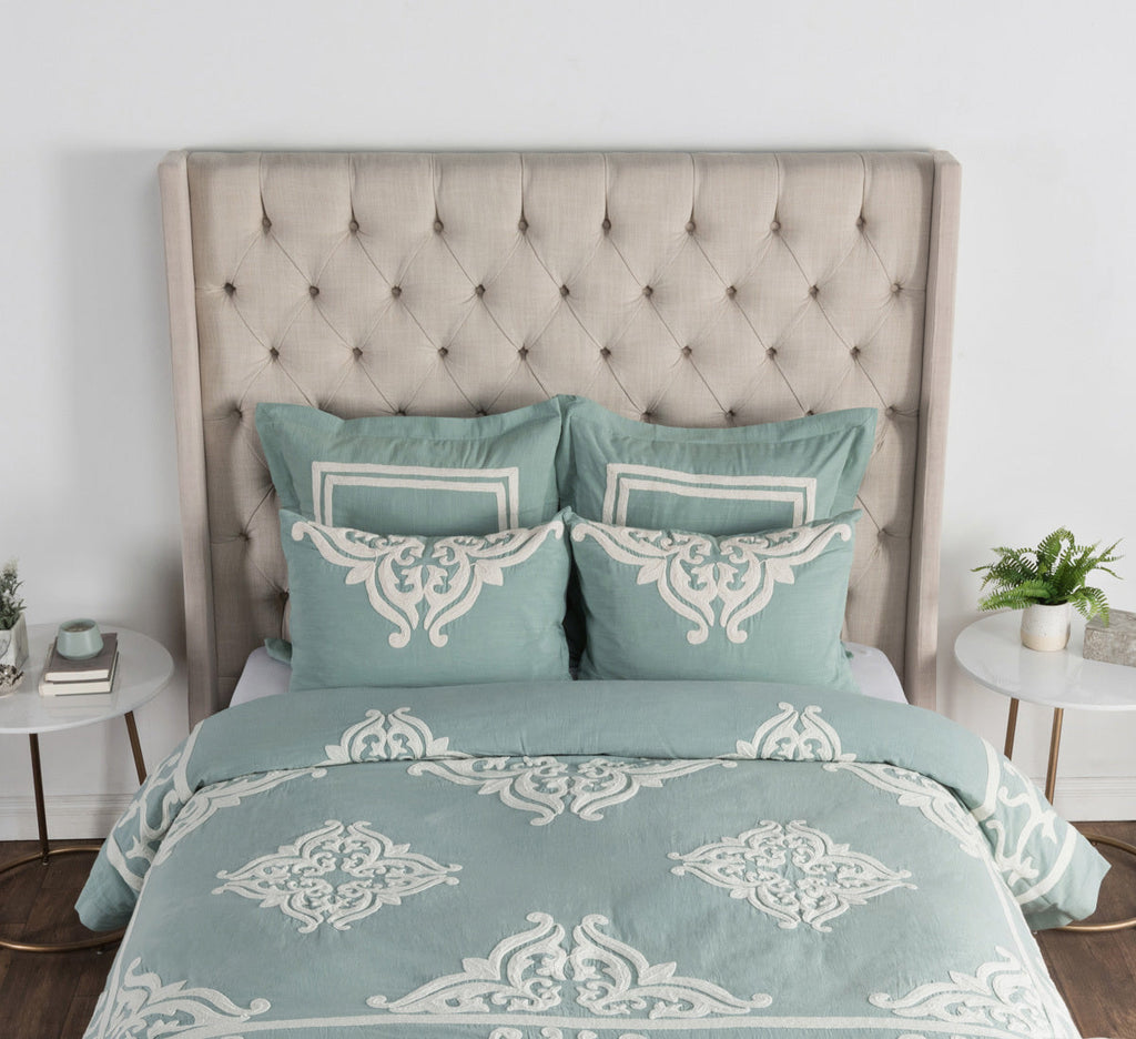 Patrina Blue Surf King Duvet — view 4
