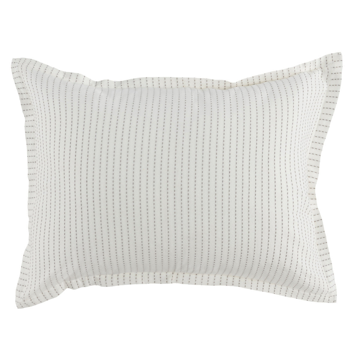 Karina Ivory Gray Standard Sham