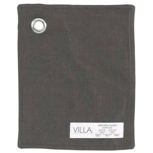 Arcadia Charcoal King Duvet