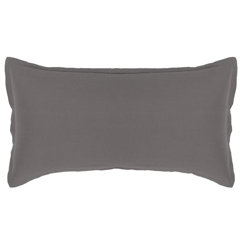 Arcadia Charcoal King Sham