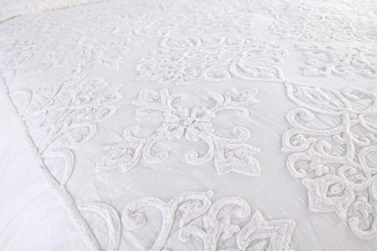 Reagan White King Duvet