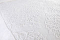 Reagan White Queen Duvet