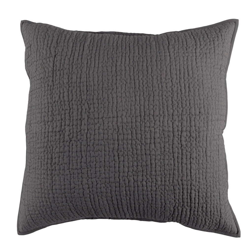 Danica Charcoal Euro Sham