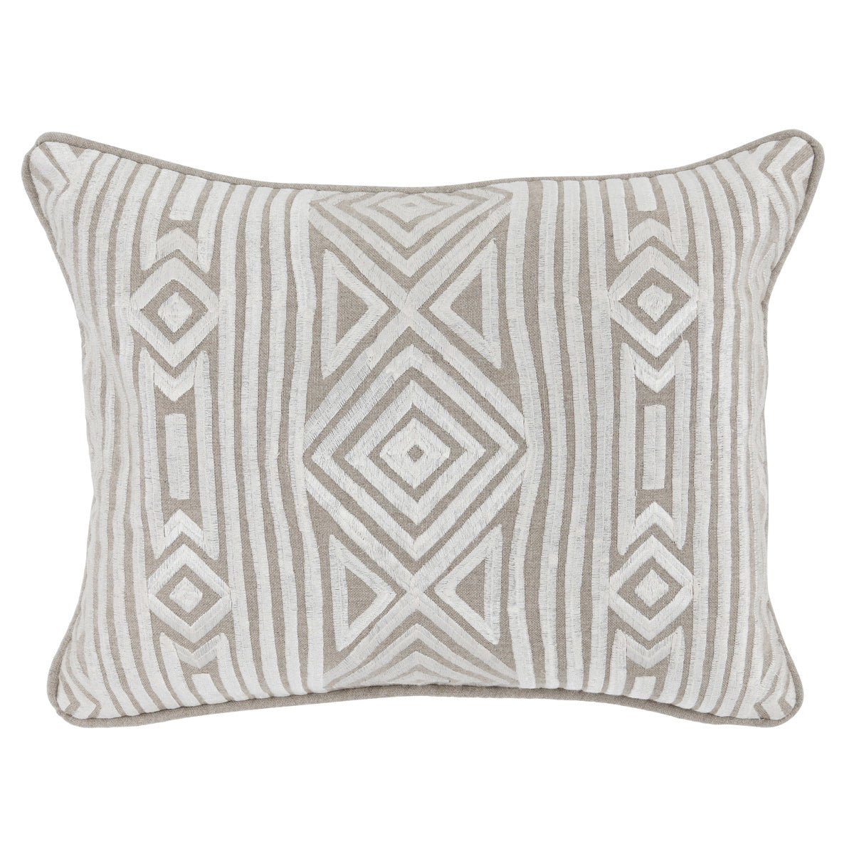 IN Raleigh Natural/Ivory 12x16 Pillow