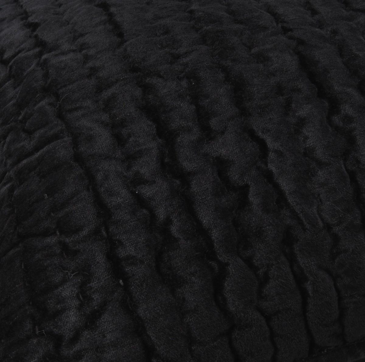 Bari Velvet Onyx Euro Sham — view 3