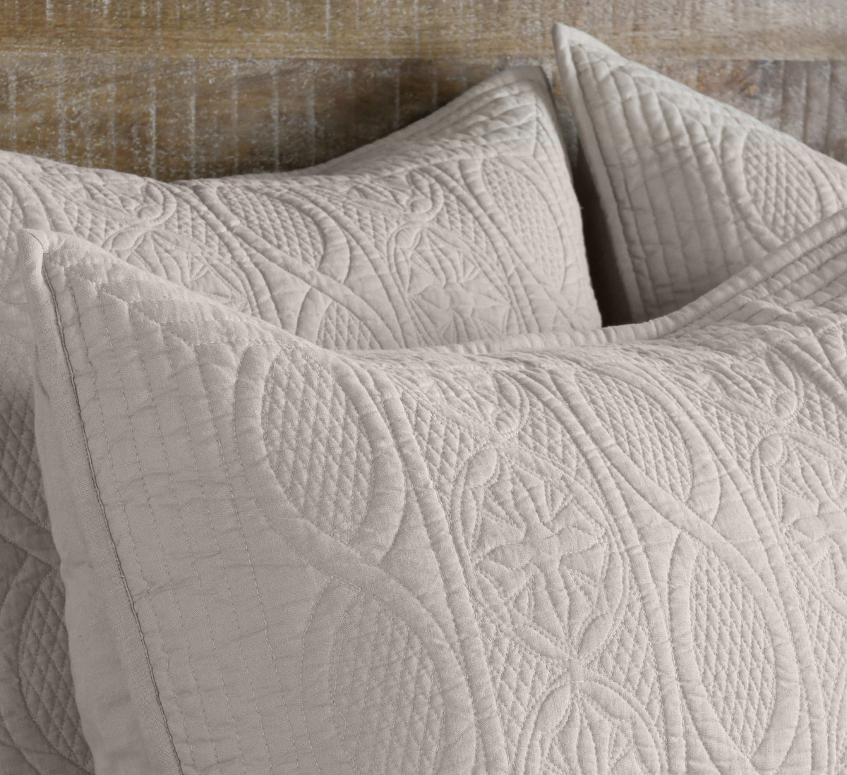 Anessa Taupe King Sham — view 3