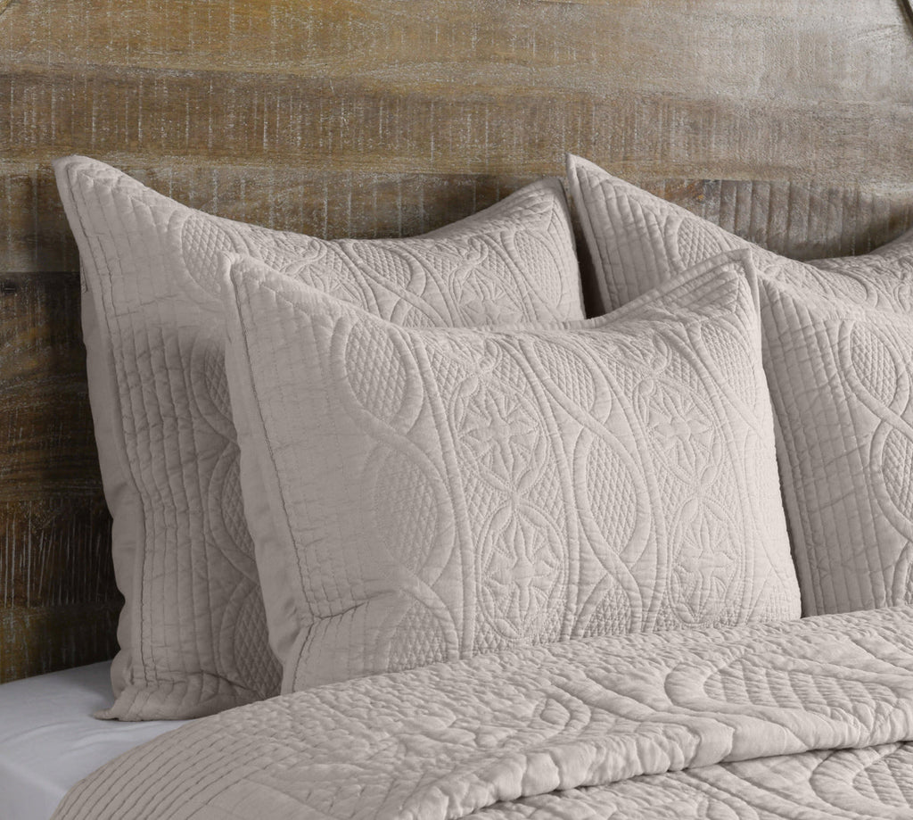 Anessa Taupe Standard Sham — view 2