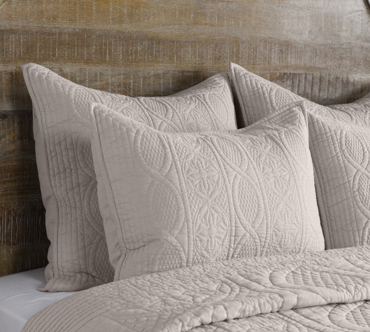 Anessa Taupe Standard Sham — view 2