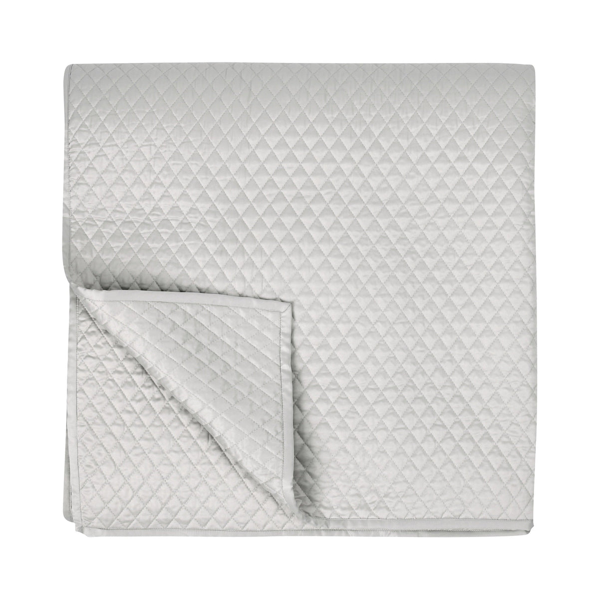 Diamond Silver Queen Quilt