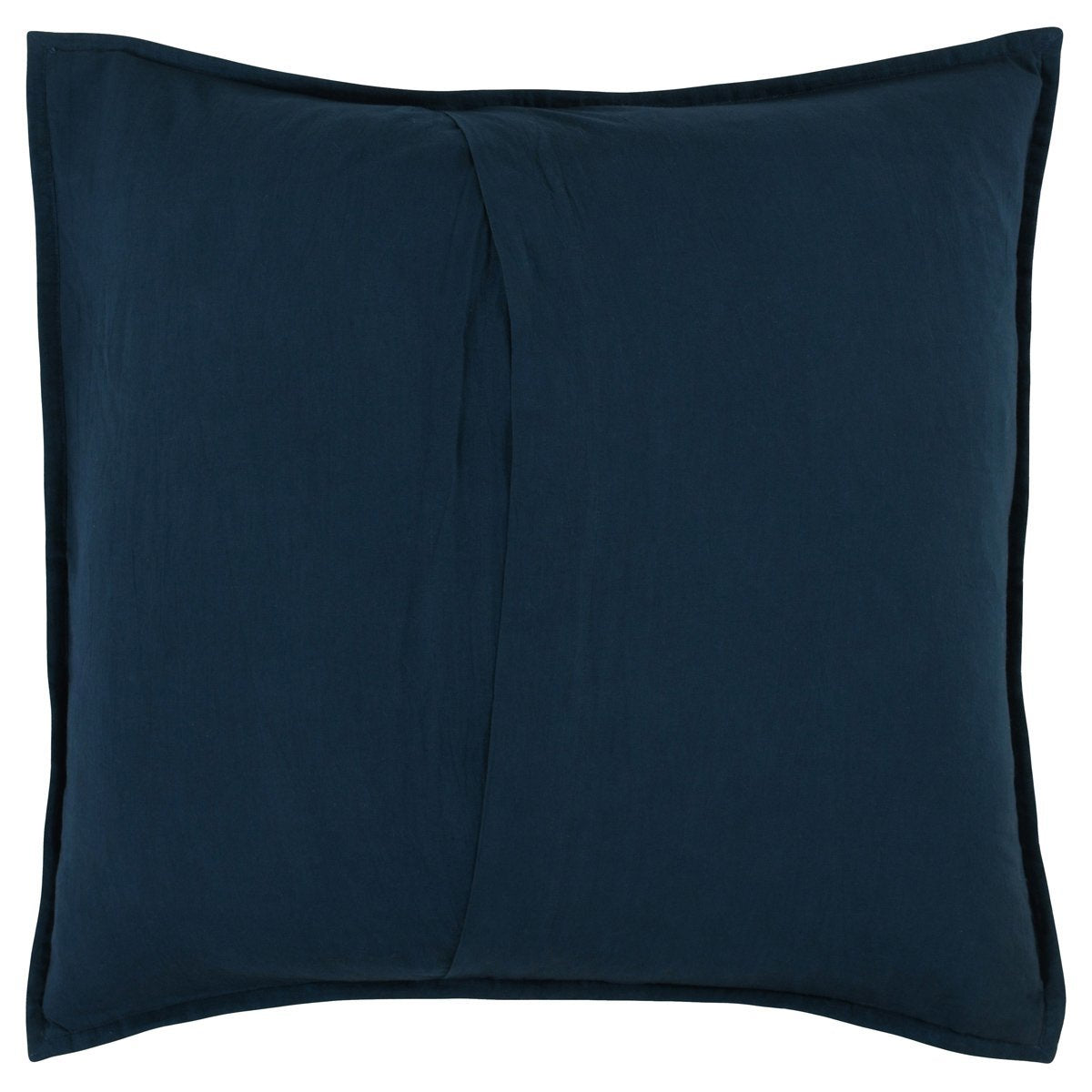 Caleb Hand Stitched Midnight Blue Euro Sham — view 2