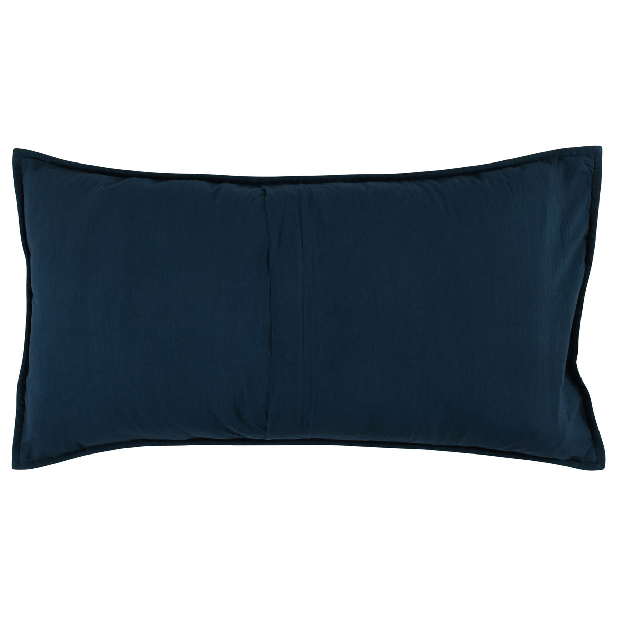 Caleb Hand Stitched Midnight Blue King Sham — view 2
