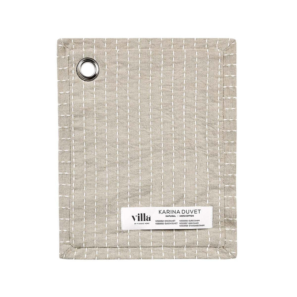 Karina Natural King Duvet — view 3