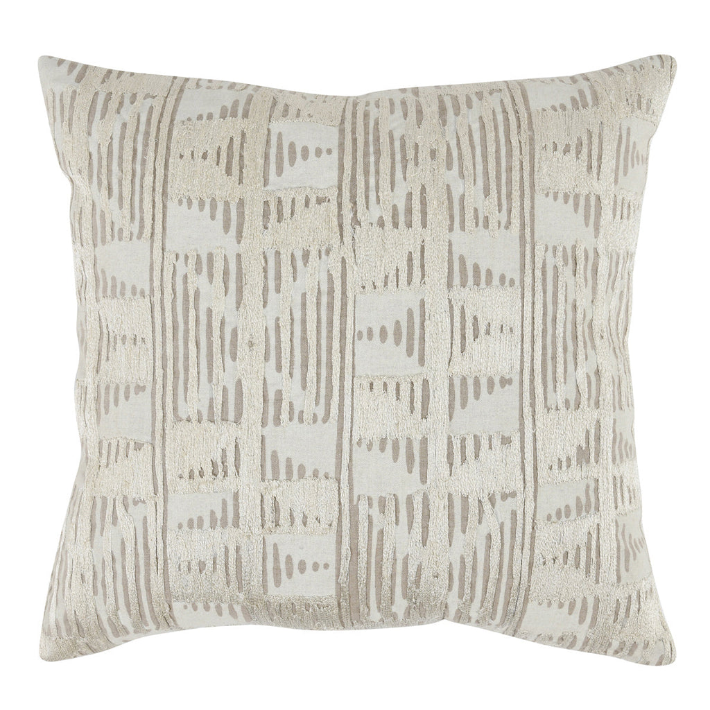 CT Roth Natural/Ivory 20x20 Pillow