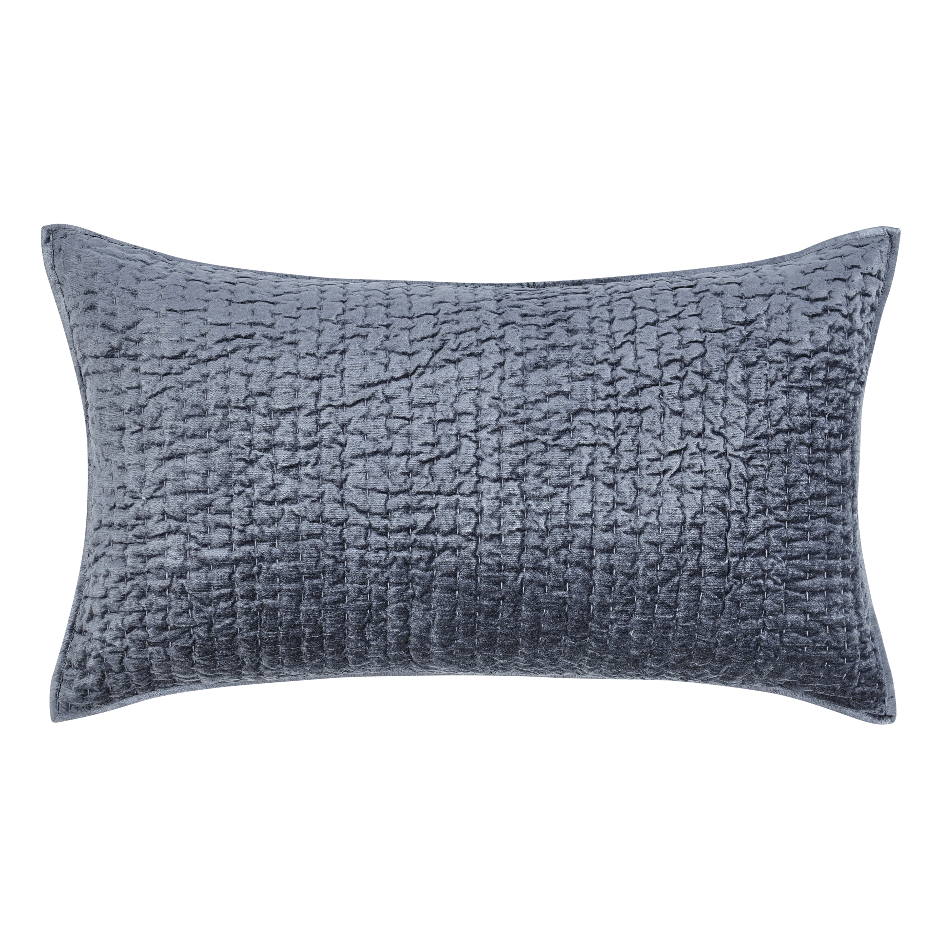 Bari Velvet Sea Fog King Sham