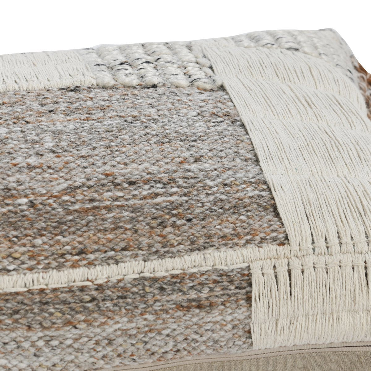 HC Farah Ivory/Natural 14x26 Pillow — view 4