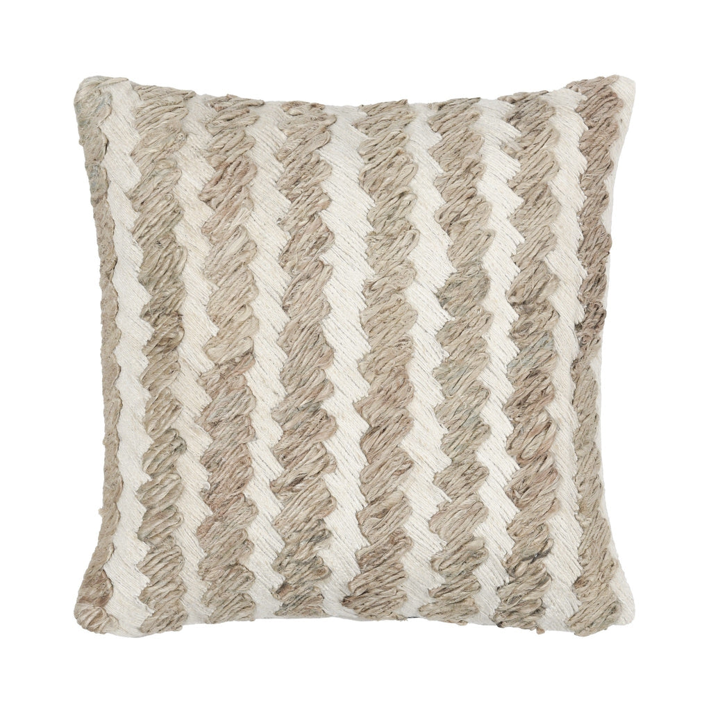 ML Burrows Ivory Multi 18x18 Pillow