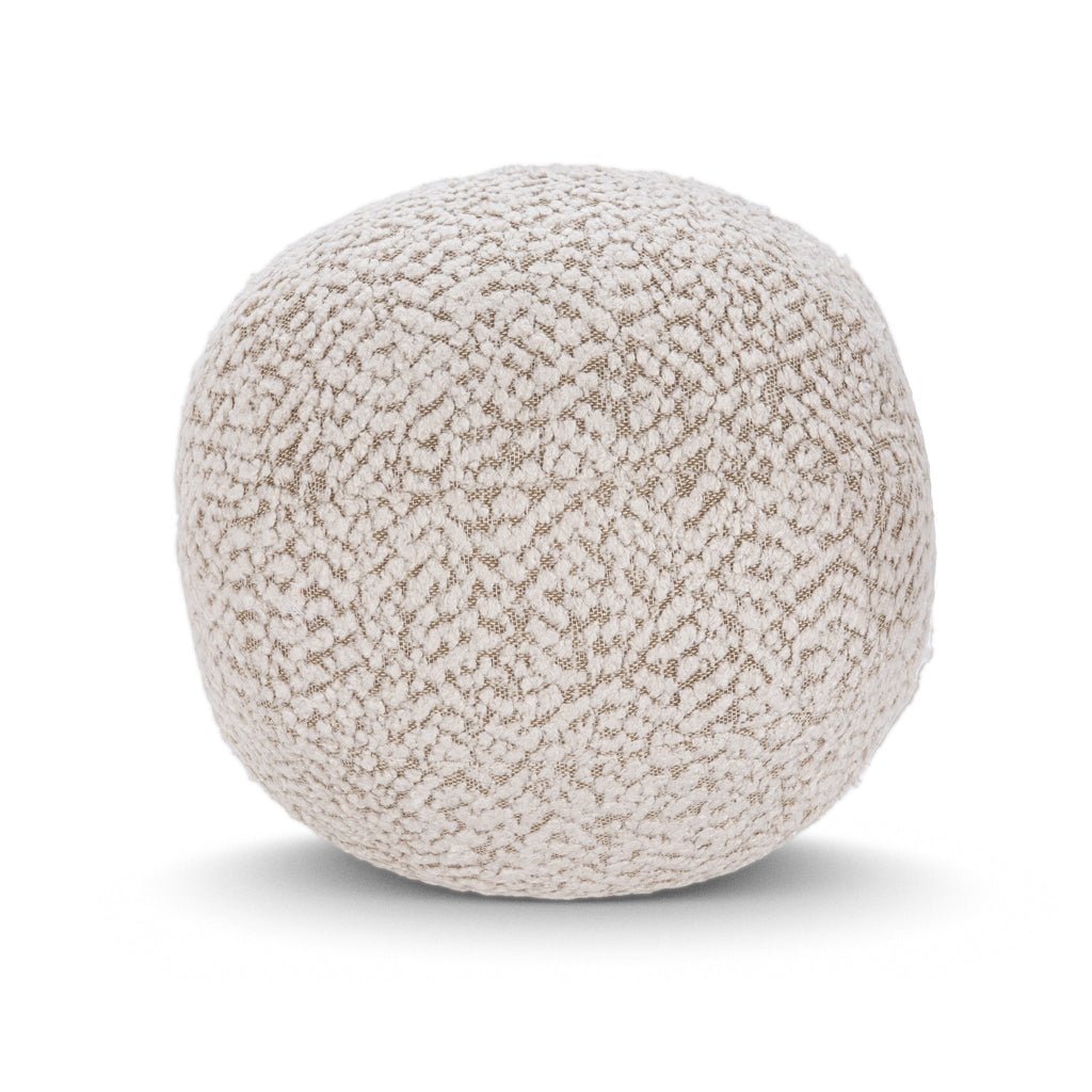 VC Maris Ivory/Natural 12" Round Pillow — view 2