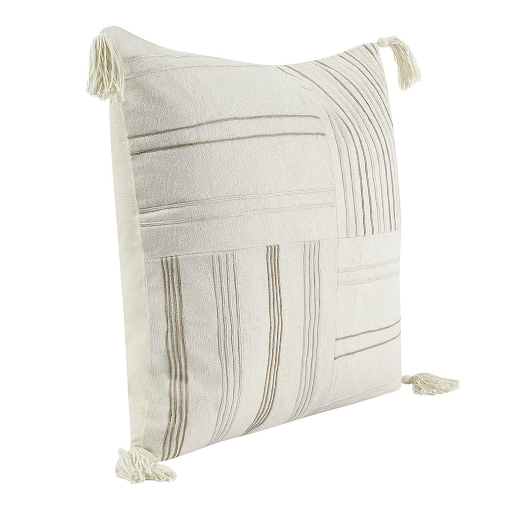 Apana Ivory/Natural 22x22 Pillow — view 4