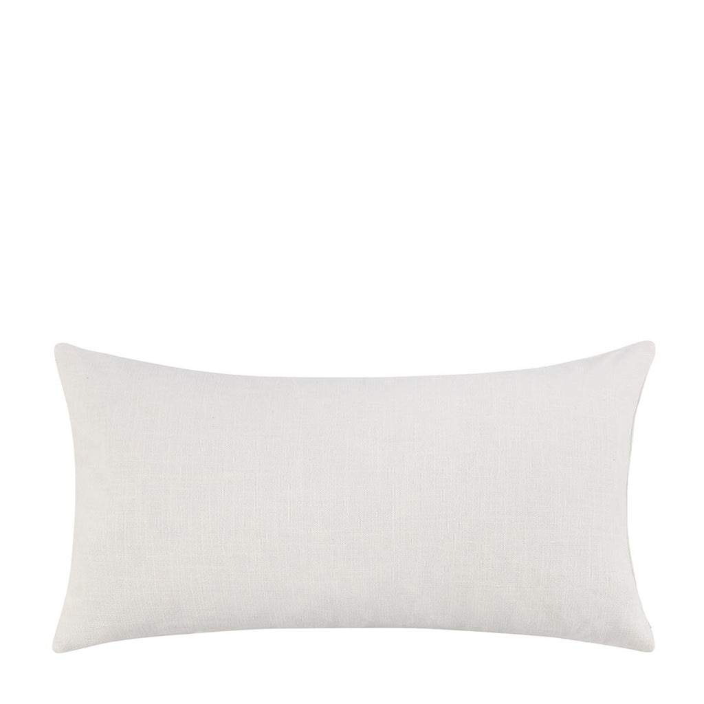 TL Ralph Ivory/ Sangria Red 14x26 Pillow — view 2
