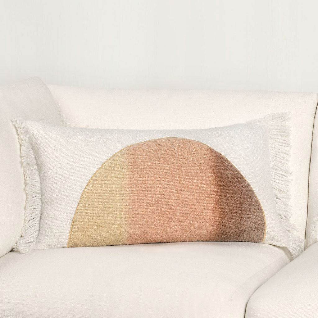 RN Rahun Yellow/Ivory 14x26 Pillow — view 2