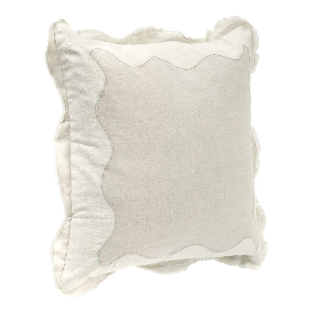 Tollo Natural/Ivory 24x24 Pillow — view 5