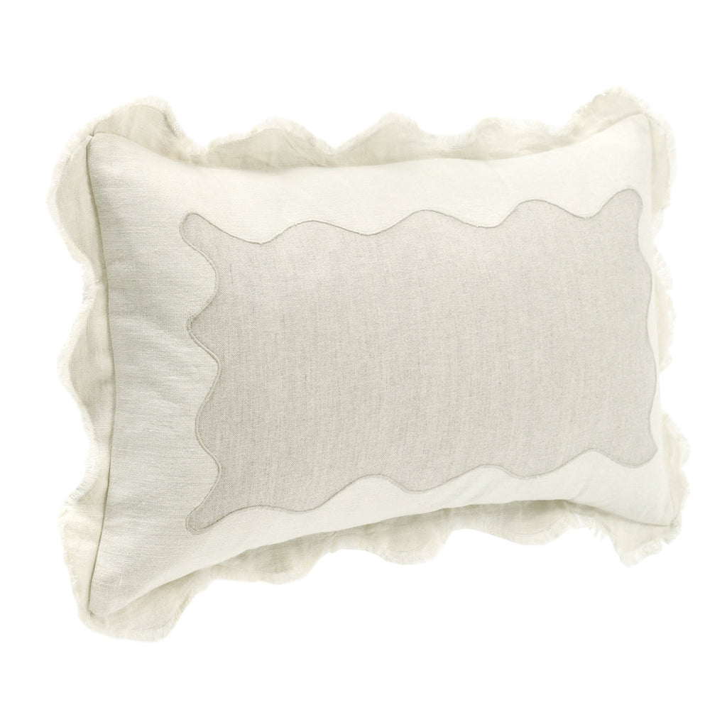 Tollo Natural/Ivory 14x26 Pillow — view 4