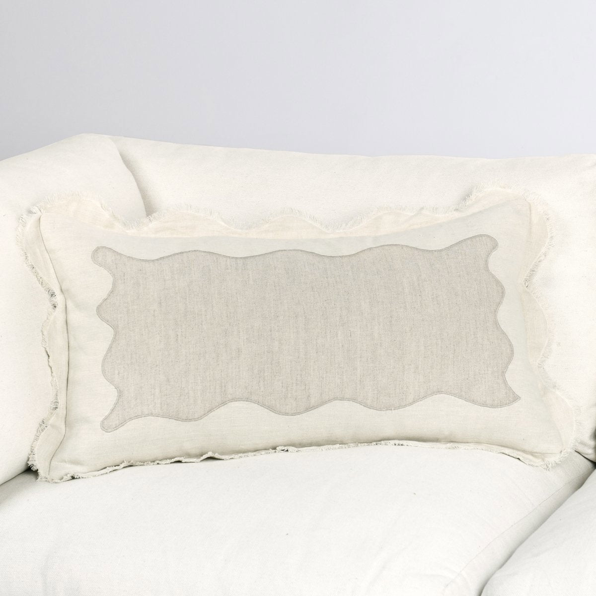 Tollo Natural/Ivory 14x26 Pillow — view 6
