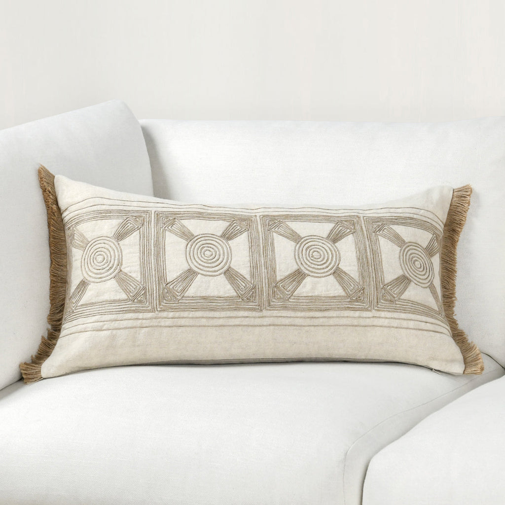 Baia Natural 14x26 Pillow — view 6