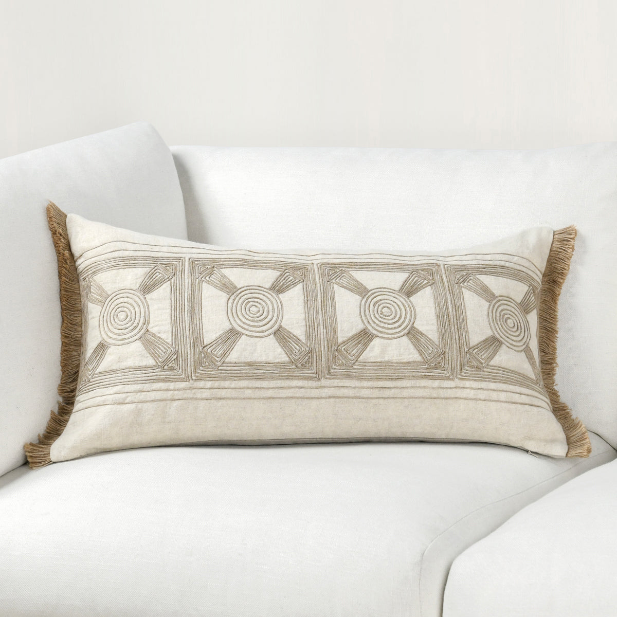 Baia Natural 14x26 Pillow — view 6