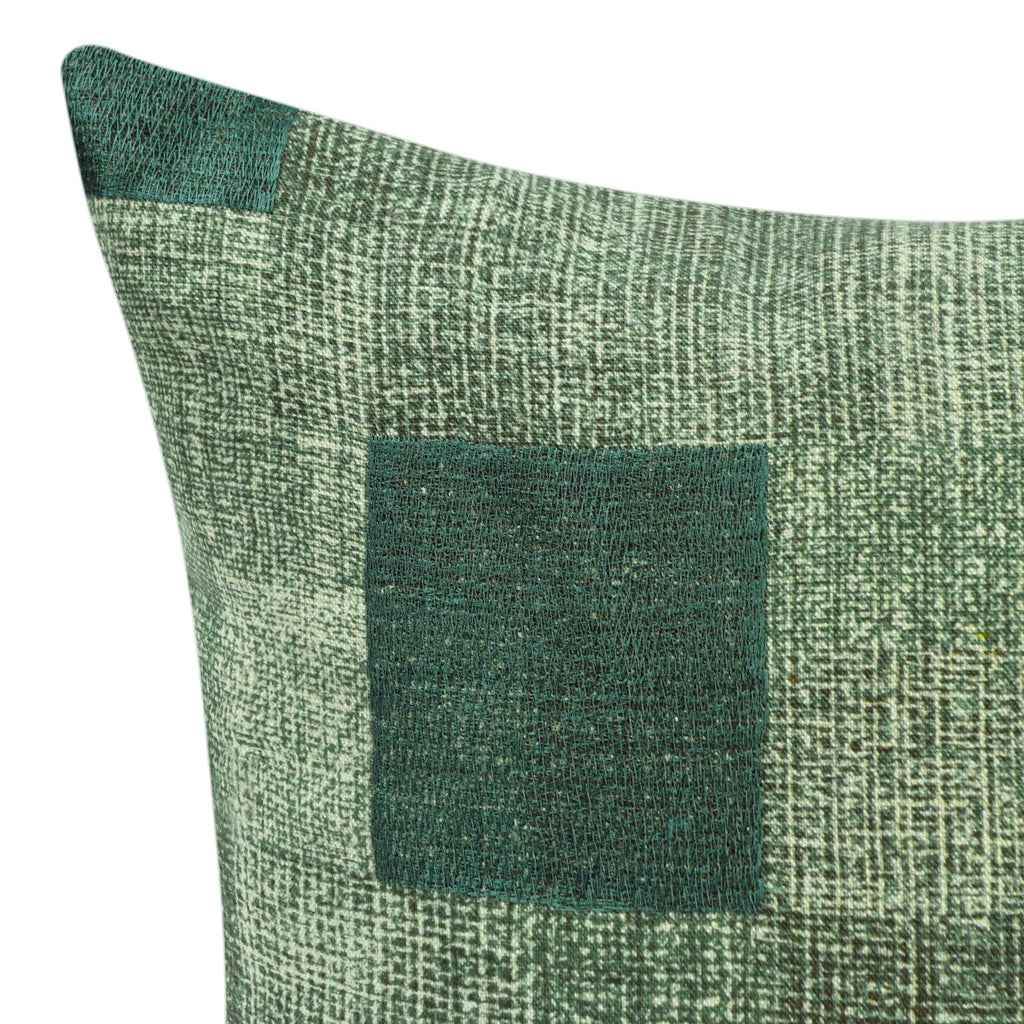 Praia Viridian Green 22x22 Pillow — view 6