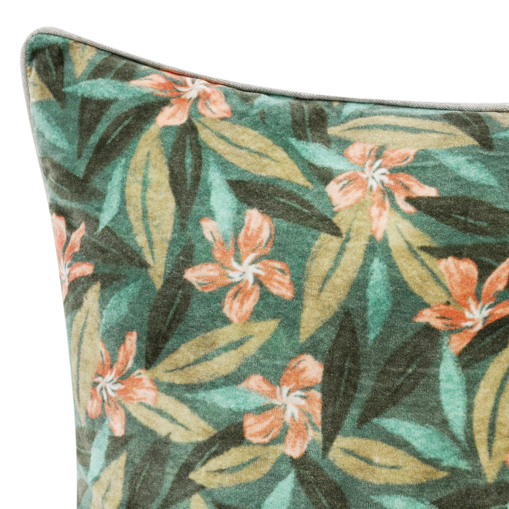 Lamia Green Multi 22x22 Pillow — view 6
