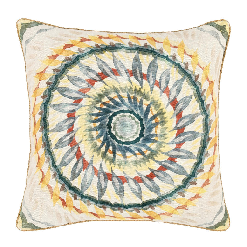 Mesta Blue Multi 20x20 Pillow