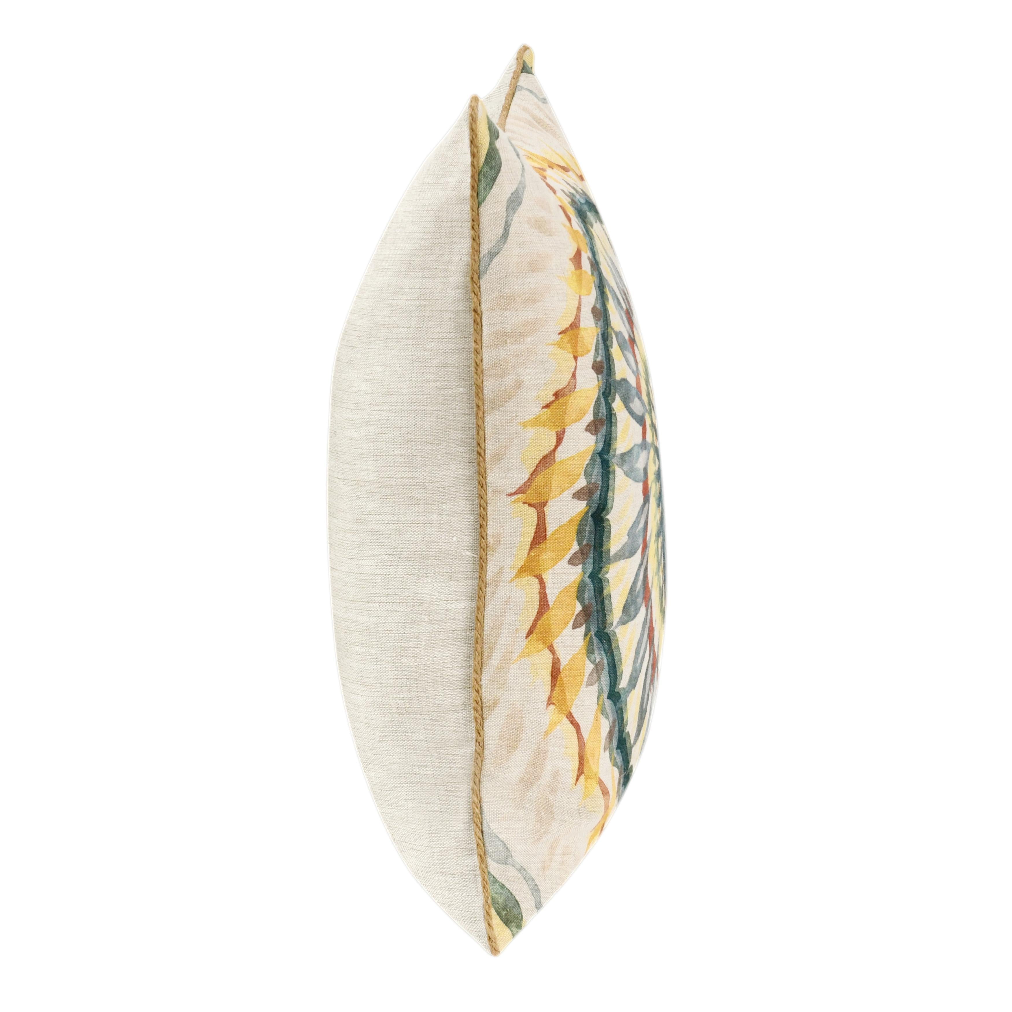 Mesta Blue Multi 20x20 Pillow — view 4